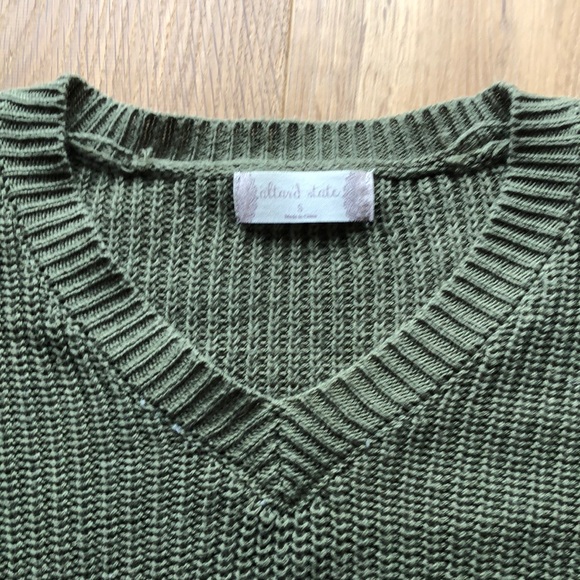 altar’d state green sweater - Picture 3 of 3